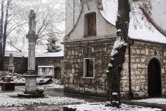 Sanktuarium Mirowskie - początek zimy