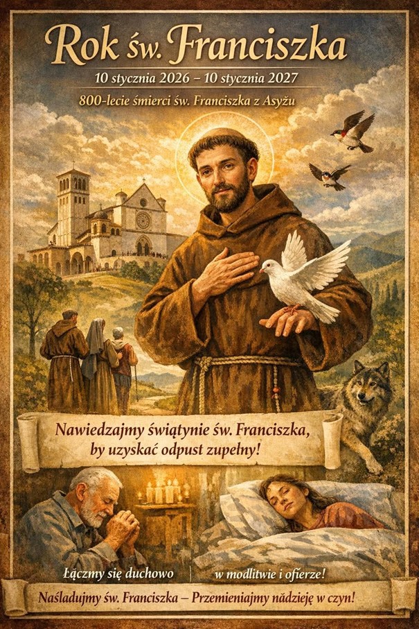 rok św Franciszka z Asyżu